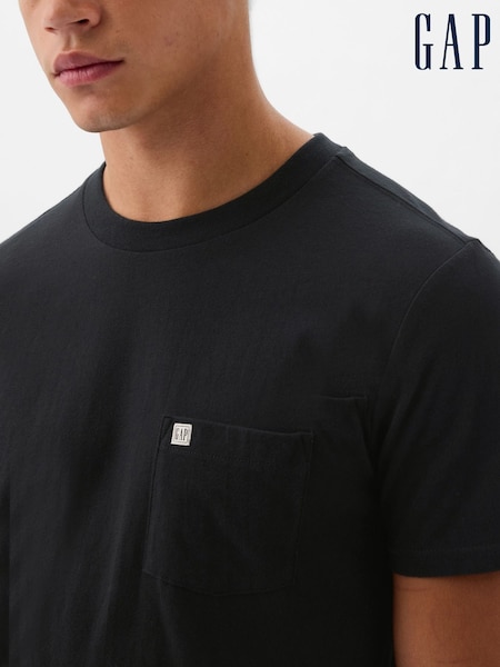 Gap Black Pocket Short Sleeve T-Shirt (H71720) | €20