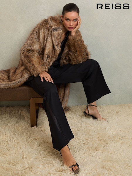 Atelier Fran Atelier Faux-Fur Long Coat (H71775) | € 559