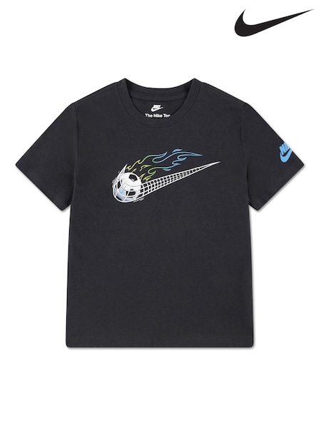 Grå - Nike Little Kids Football T-Shirt (H71823) | kr283