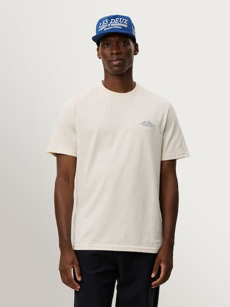Les Deux Natural Ben Globe T-Shirt (H72081) | €66