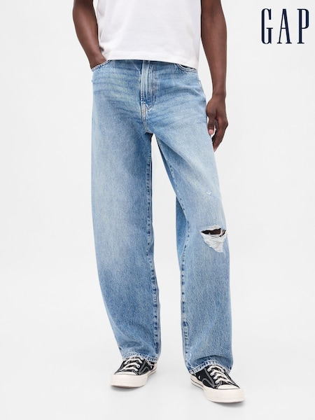 Gap Light Wash Blue Baggy Jeans (H72176) | €73