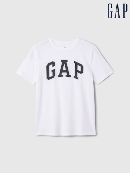 Gap White Vintage Logo T-Shirt (4-13yrs) (4-13yrs) (H72205) | €13