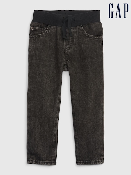 Gap Black Pull On Slim Jeans (6mths-5yrs) (H72232) | €29
