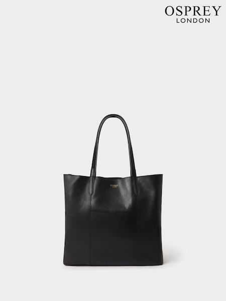 Osprey London The Notting Hill Leather Tote Black Bag (H72310) | R$ 980