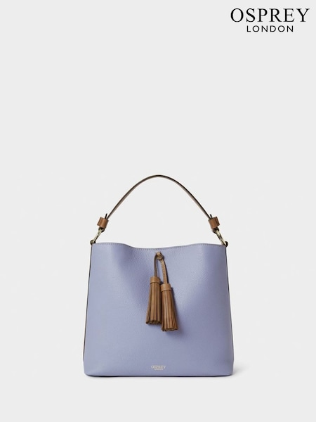 Osprey London Purple The Savanna Leather Hobo Bag (H72313) | € 195