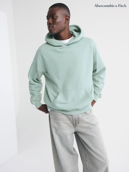 Abercrombie & Fitch Green Hoodie (H72327) | €80