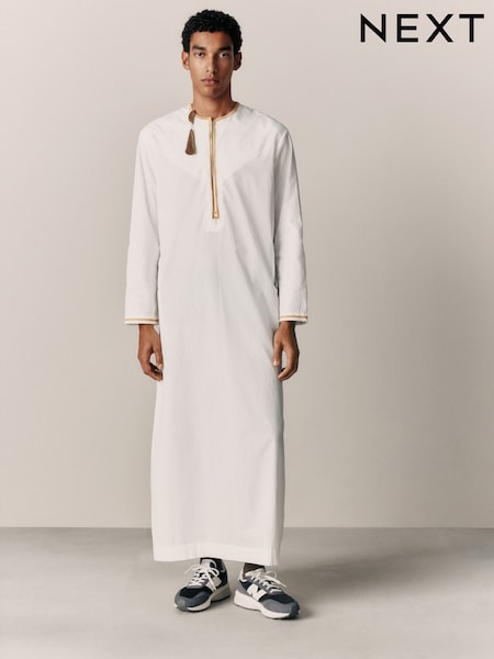 Ecru Thobe Shirt (H72370) | AED197