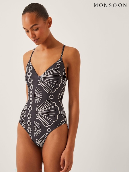 Monsoon Macie Shell Print Swimsuit (H72381) | 92 €
