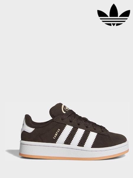 Ruskea - adidas Originals Campus 00s Elastic Lace Kids Trainers (H72572) | €87