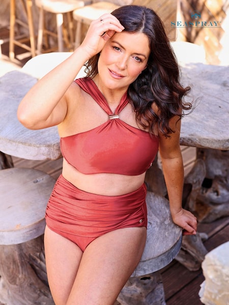 Seaspray Red Perla Underwired Bikini Top (H72649) | €66