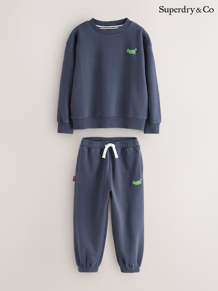 Superdry Blue/Yellow Sweat Set (H73043) | €48 - €53