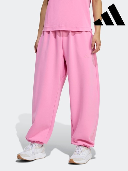 adidas Pink Soft Lux Joggers (H73045) | AED349