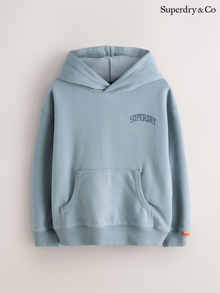 Superdry Blue Denim Hoodie (H73053) | 124 QAR - 144 QAR