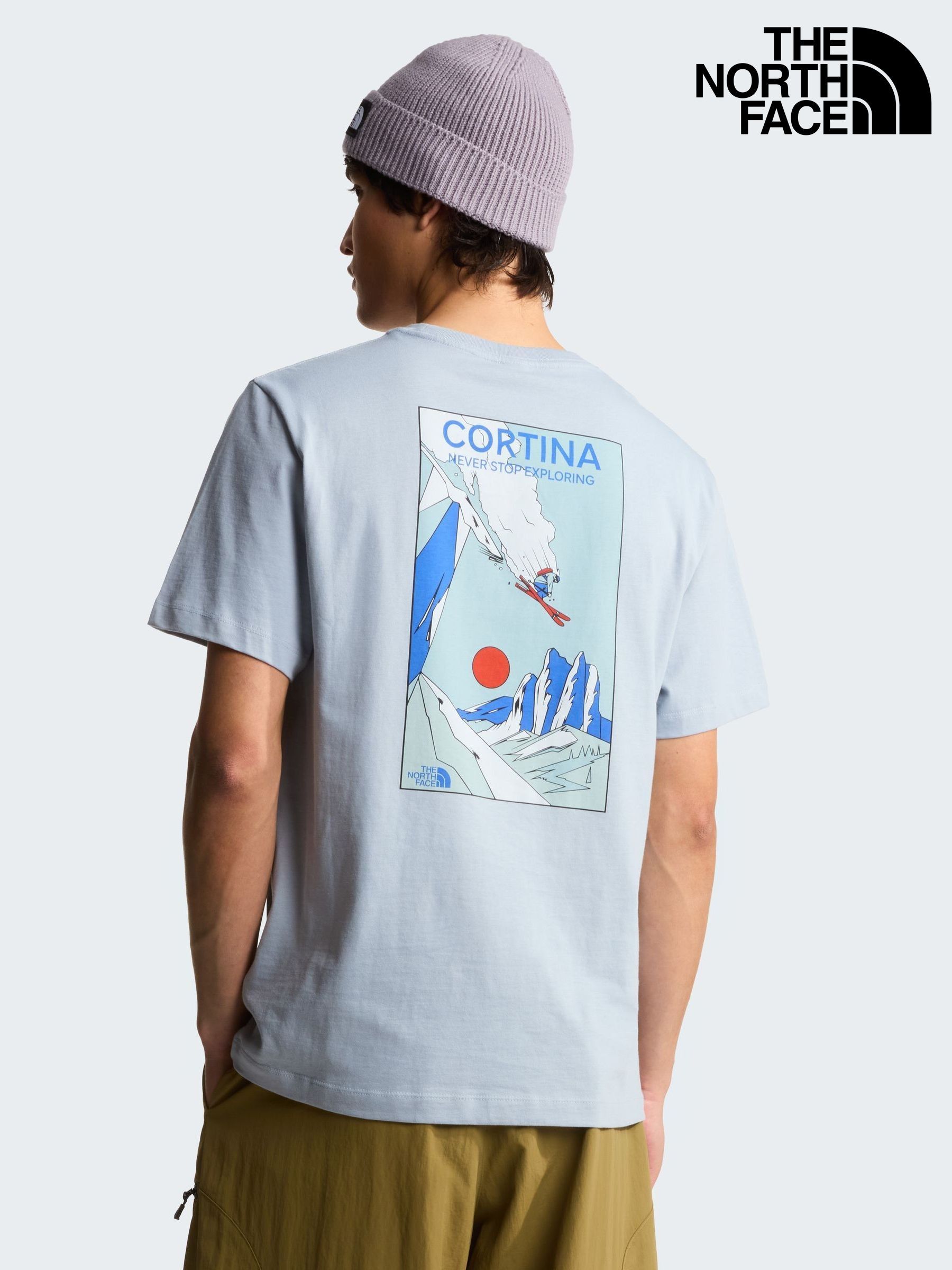 Buy Men's T Shirts The North Face 100% Cotton Backprint Online