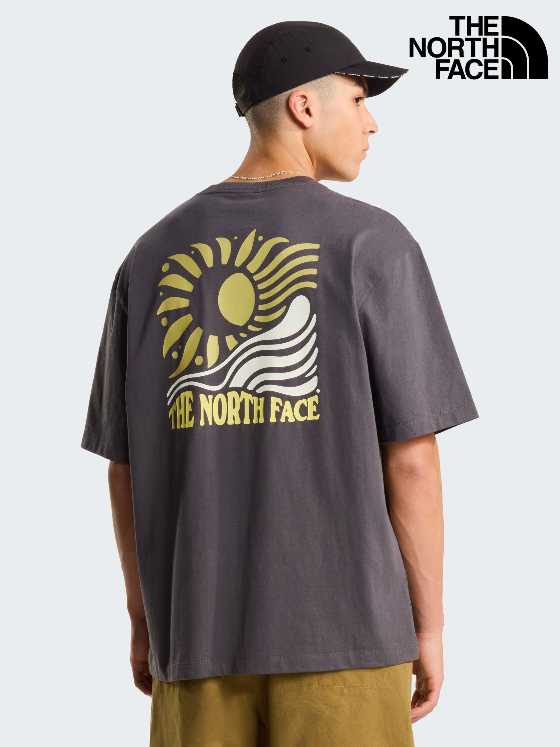トップス THE NORTH FACE Cotton Polyester Shirt Buy Men's T Shirts The North Face 100% Cotton Backprint Online