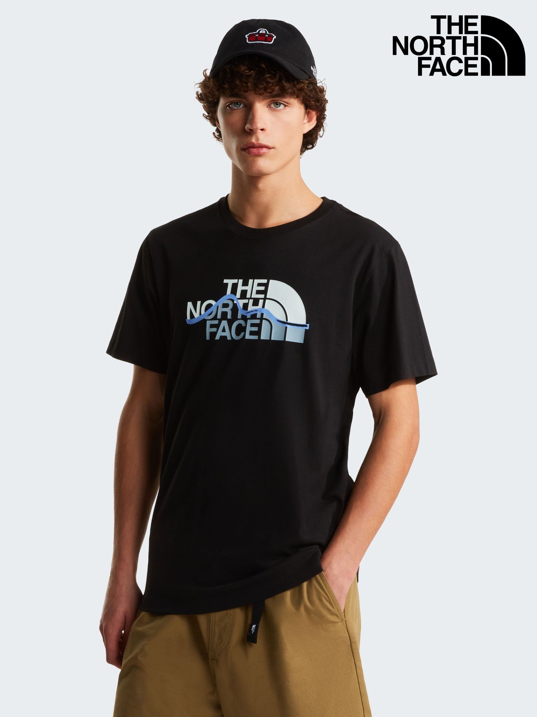 Buy Men's T Shirts The North Face 100% Cotton Backprint Online