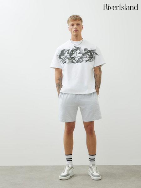 River Island Regular Fit Shorts 2 Pack (H73749) | 268 LEI