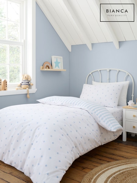 Bianca Mini Star & Stripes Reversible Duvet Cover Set (H73771) | ‏99 د.إ.‏ - ‏ 163‏ د.إ.