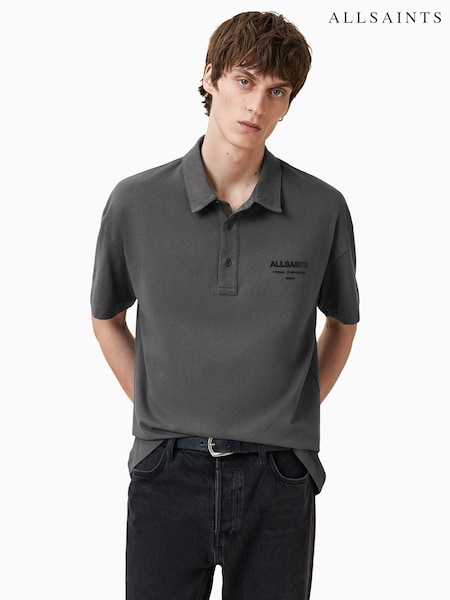 AllSaints Xander Short Sleeve Polo Shirt (H73962) | 123 €