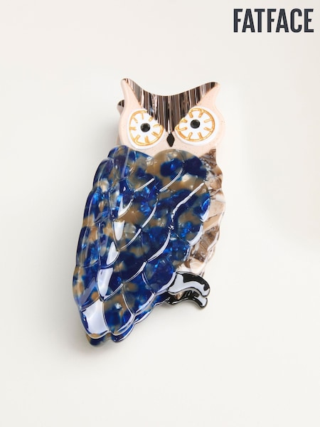 FatFace Navy Owl Claw Clip (H74130) | €21.50