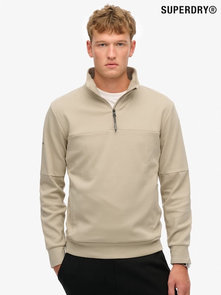 Superdry Tech Loose Half Zip Sweat Top (H74159) | 447 LEI
