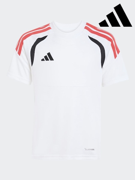 adidas White/Black Tiro 26 League Jersey (H74461) | OMR8