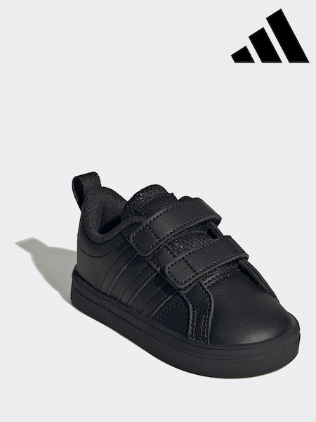 adidas Black VS Pace 2.0 Hook and Loop Infant Trainers (H74503) | R$ 245