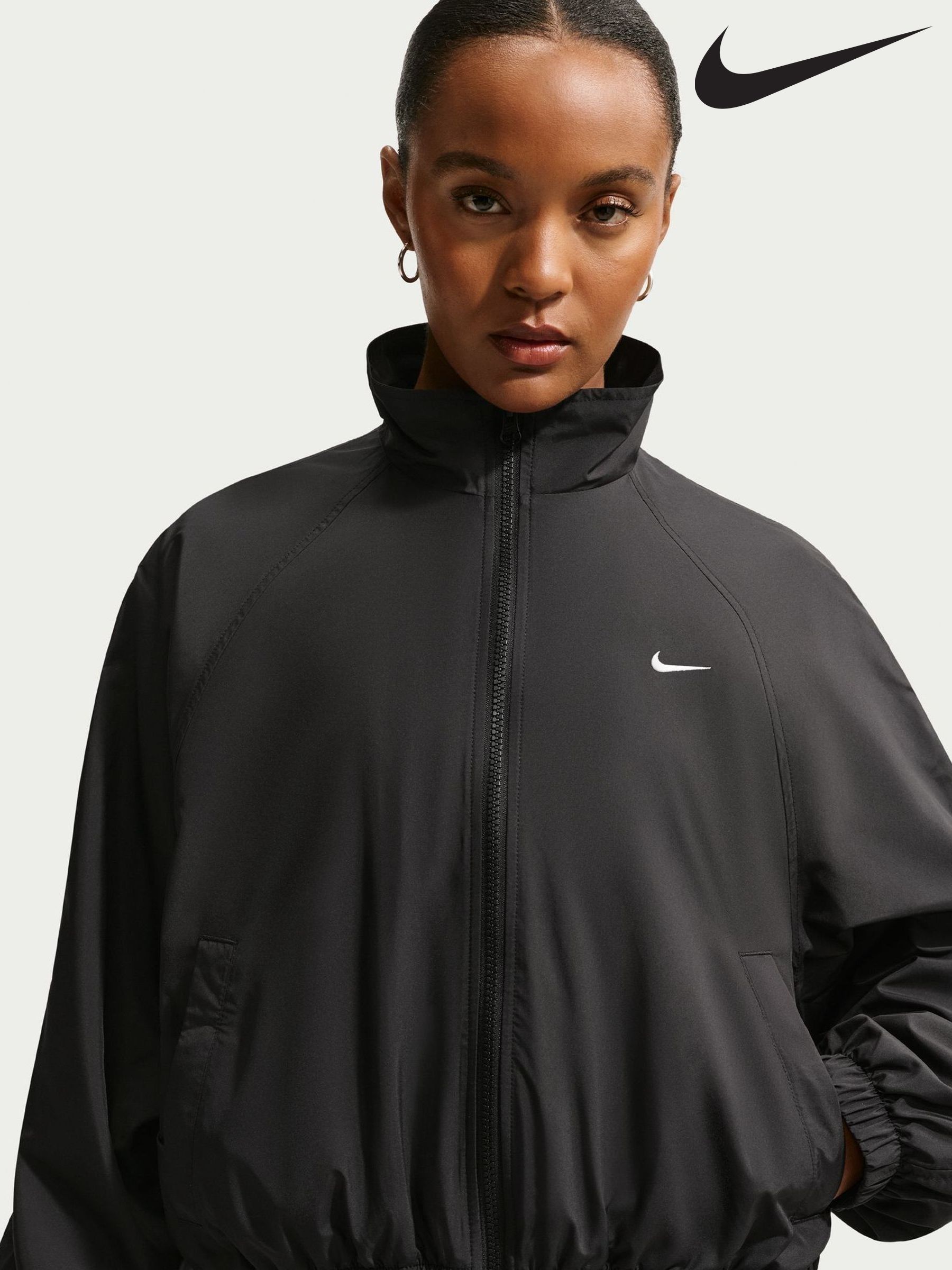 nike pullover jacket women's