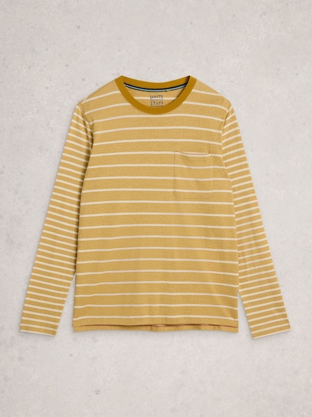 White Stuff Yellow Accleton Long Sleeve T-Shirt (H74808) | €40