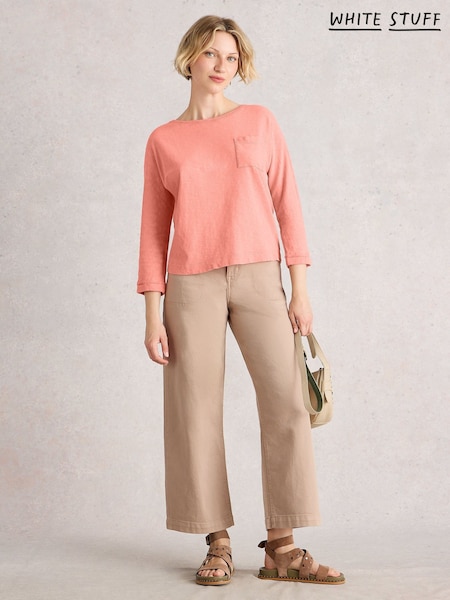 White Stuff Red Demi Dolman Top (H74811) | €44