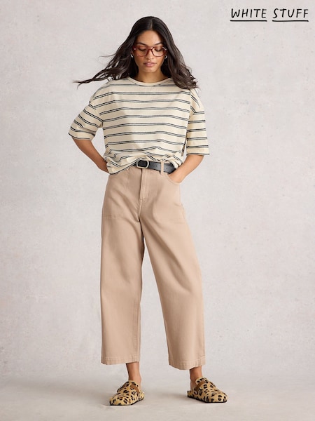 White Stuff Katya Stripe T-Shirt (H74817) | R$ 345