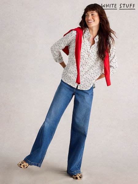 White Stuff White Sophie Cotton Shirt (H74833) | €62