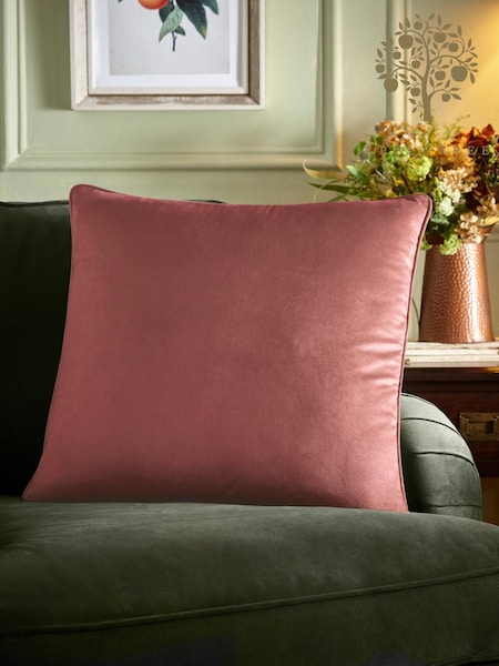 Appletree Pink Harlan Velvet Filled Cushion (H74981) | AZN 55