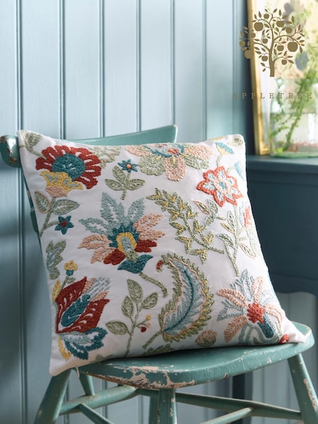 Appletree Multi Amara Embroidered Filled Cushion (H74989) | 158 QAR