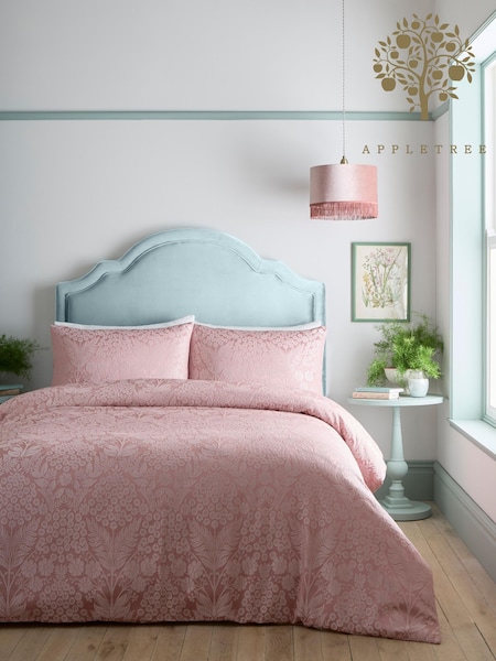 Appletree Blush Toria Jacquard Duvet Cover Set (H74992) | €81 - €108