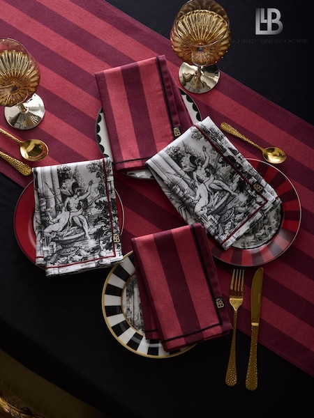 Laurence Llewelyn-Bowen Festivo Cotton Napkins (H74996) | 35 €