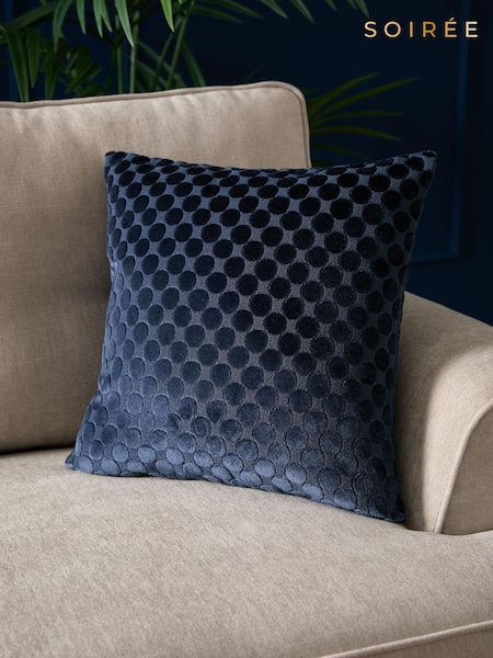 Soiree Velvet Spot Filled Cushion (H75003) | ‏111 د.إ.‏