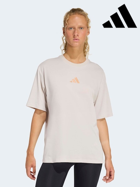 رمادي - adidas Climacool Animal Training Graphic T-Shirt (H75136) | ‏163 د.إ.‏