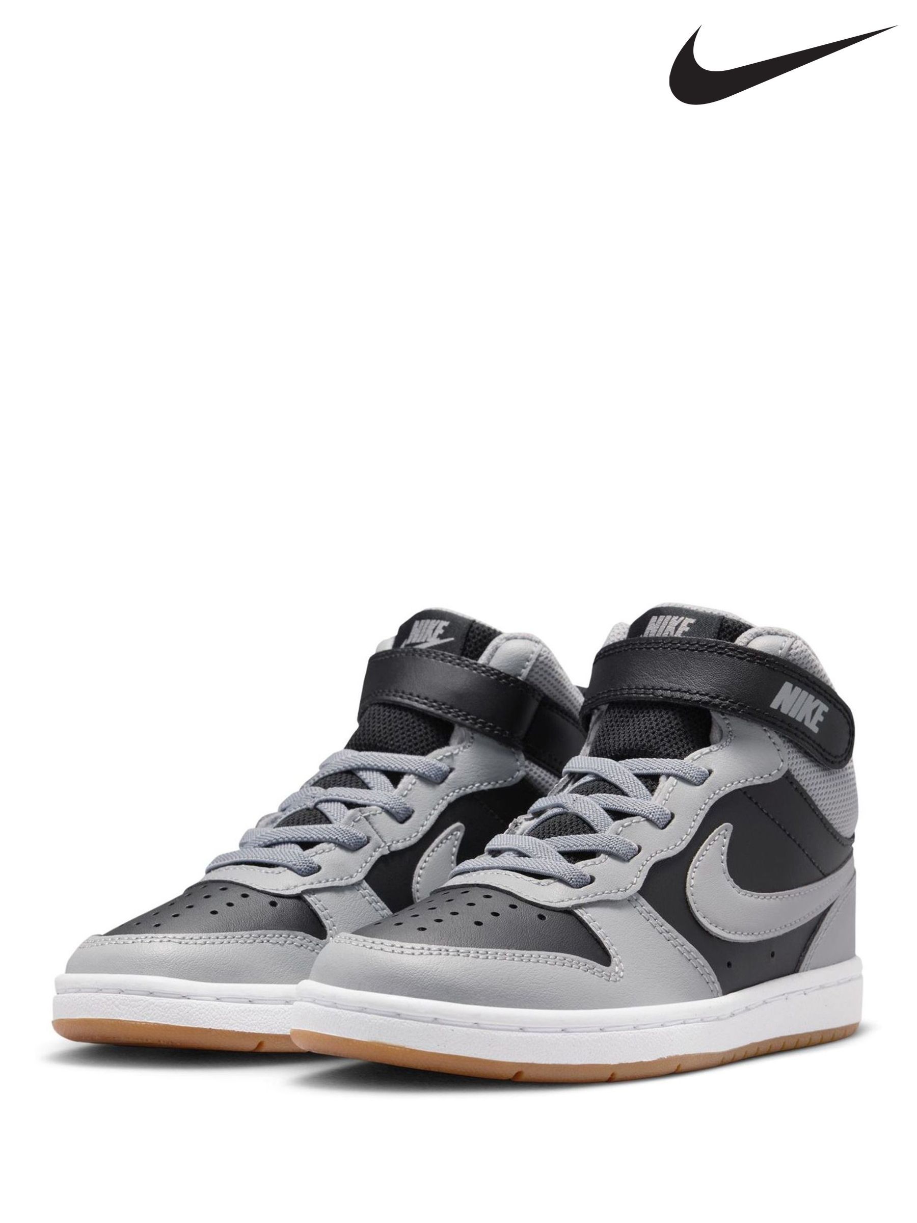 girls grey nike trainers