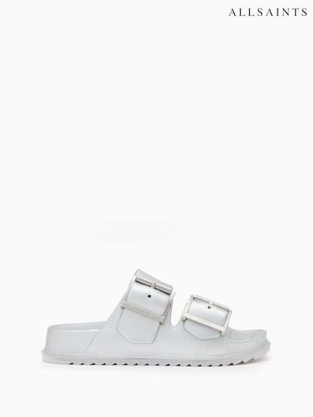 Cinza - AllSaints Sian Eva Sandals (H75606) | R$ 980