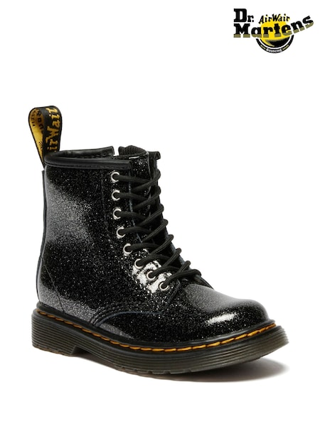 Dr. Martens Black 1460 T Nebula Glitter Shoes (H75666) | €93