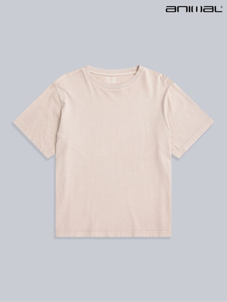 Animal Cream Oversized Womens Grace T-Shirt (H75883) | R$ 275