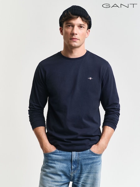 GANT Shield Logo Long Sleeve T-Shirt (H76044) | 71 €