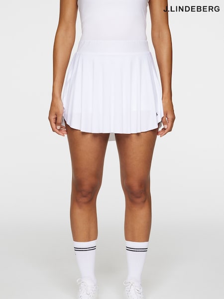 J.Lindeberg White Tennis Feilia Skirt (H76309) | €95