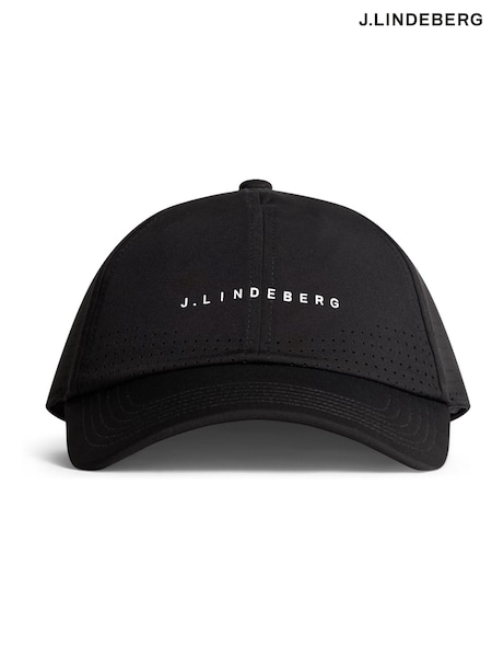 J.Lindeberg Black Tennis Chris Cap (H76311) | R$ 395