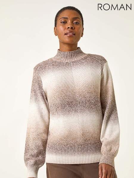 Roman Ombre Stripe Knit Jumper (H76398) | R$ 580