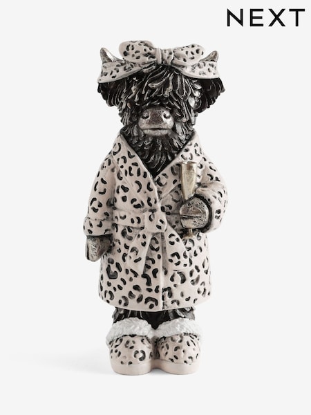 Bronze Hamish Leopard Print Bathroom Ornament (H76704) | $20