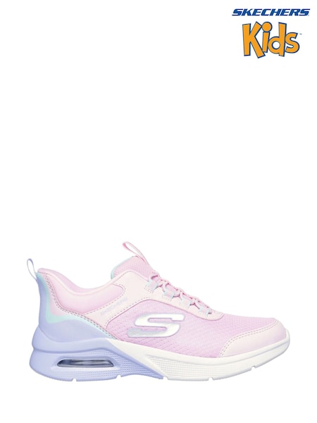 Skechers Pink Microspec Max Colour Trifecta Trainers (H76757) | R$ 485