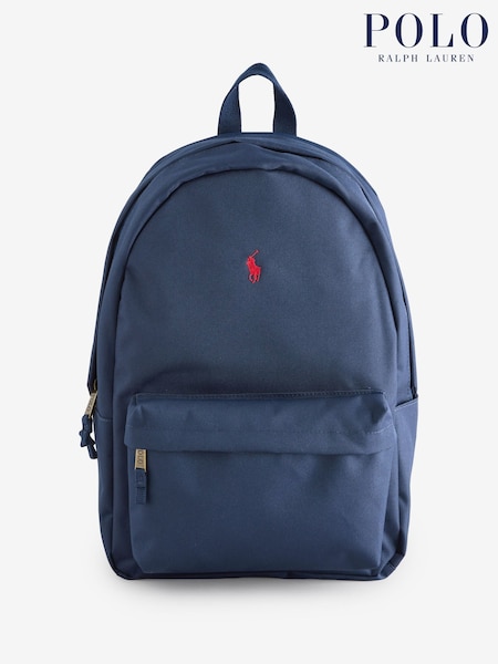 Синий - Polo Ralph Lauren Kids Polo Logo Backpack (H76894) | €106