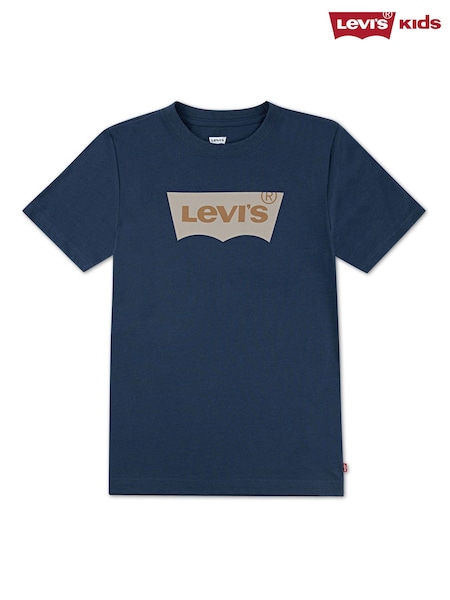Levi's® Blue Baby Batwing Logo Short Sleeve T-Shirt (H76945) | €14